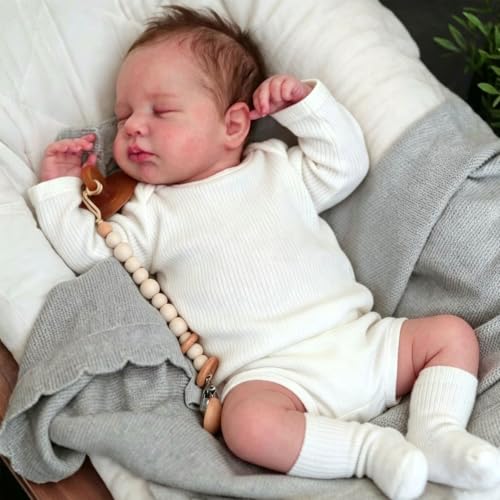 Anano Reborn Baby Doll Full Body Boy, 20 In Realistic Baby Doll, Real Life Babys Full Body Reborn Dolls, Anatomically Correct Boy Washable Toy