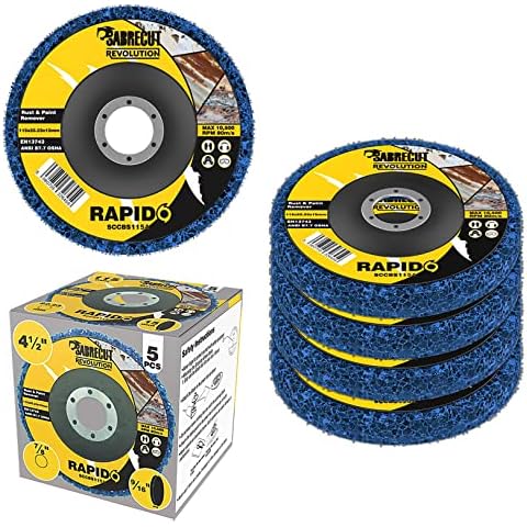 SabreCut 115mm Polycarbide Abrasive Stripping Discs Cover