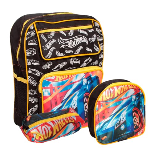 Kit Mochila Infantil Menino Costas Lancheira Estojo Tam M