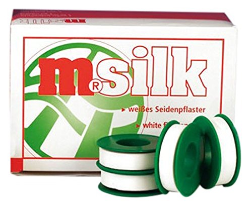 m.silk 03178537 - Cerotti in seta, senza anello di protezione, confezione da 12