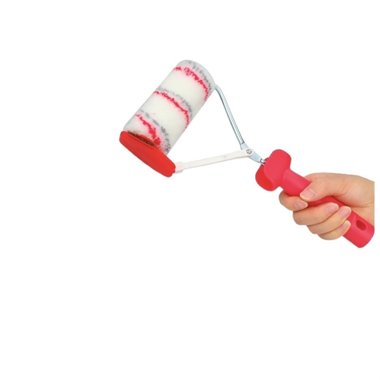 Rodillos De Pintura Cepillo de rodillo de pintura multifuncional de 4 pulgadas, cepillo de tambor de esquina, cepillos de pared, herramienta de pincel de pintura decorativa Rodillos Para Techos ( Colo