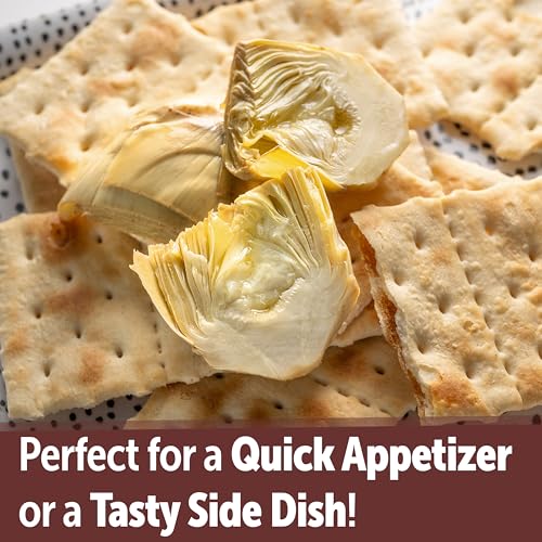 Gusta Artichokes in Olive Oil on a Bed of Spices - Made in Italy - Organic Artichokes Glass Jar with Extra Virgin Olive Oil - Non-GMO, All Natural - Perfect Snack - 9.88oz Glass Jar - Thumbnail 3
