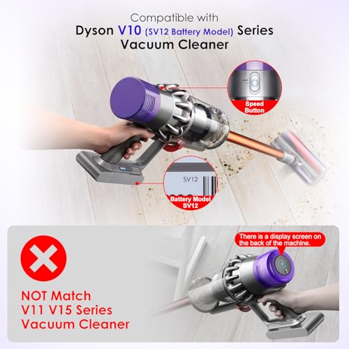 Image of Dust Bin Top Fixed Sealing Ring Replacement Part Compatible with Dyson Cyclone V10 SV12 Vacuum Cleaner, Dust Bucket Dirt Cup Bin Parts Replacement Accessories