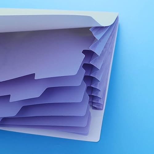 Miniatura 9 de NUOBESTY Carpetas de archivos expandibles A4 con estampado floral, organizador de documentos de plástico, 8 bolsillos, para oficina y hogar (verde)