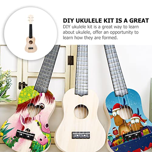 MILISTEN Instruments De Musique Bricolage 1 ensemble de kit de bricolage ukulélé faites votre propre ukulélé kit de… - Les Beatles, Paul McCartney, John Lennon, RIngo Starr, George Harrison MILISTEN Instruments De Musique Bricolage 1 ensemble de kit de bricolage ukulélé faites votre propre ukulélé kit de… – Image 5