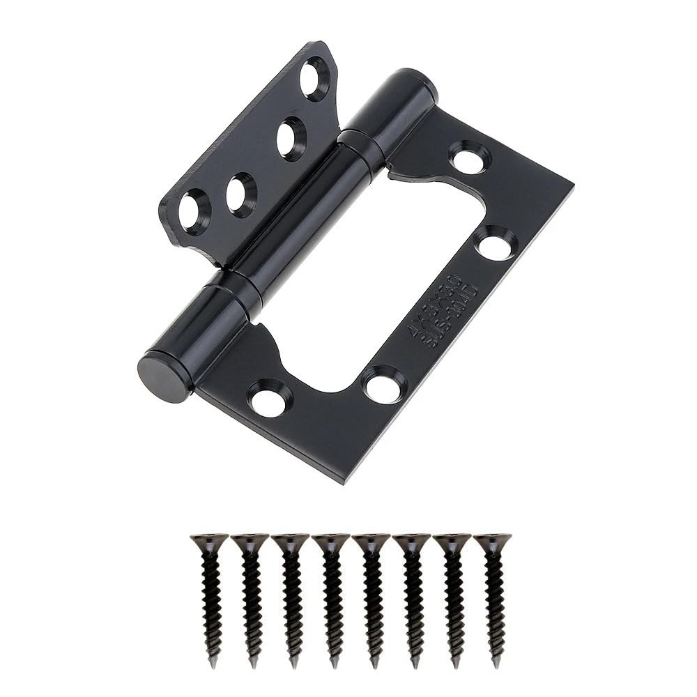 Door Hinges Stainless Steel Heavy Duty Door Hinges 4 X 3Inch Smooth Movement Wooden Mute Non Mortise
