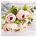 Produktbild Guangcheng Retro Große künstliche Pfingstrose Blume Europäische Seide Gefälschte Blume Hochzeit Home Wohnzimmer Herbst Decor Bouquet Kranz Scrapbook (Color : 1)