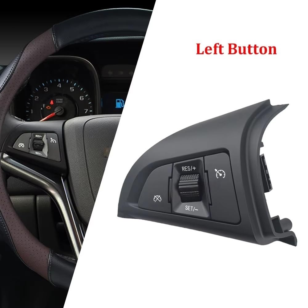Interruptor De Control Crucero Velocidad 96892135 96892140, Botón Volante Para Chevy Para Cruze Para Malibu 2009-2014 Control velocidad adaptativo volante(RIGHT-Volume)