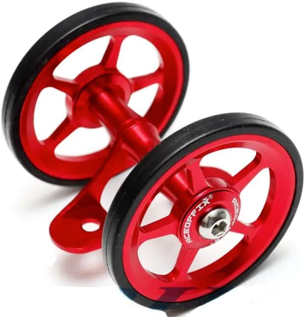 Double Mudguard Roller For BROMPTON Lightweight (Black)