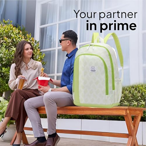 Image of Tinytot 30 Litre Japanese Korean Style School Bag Water-Resistant Laptop & Travel Backpack - Unisex Large 18 Inches Multipurpose Student Backpack for Boys & Girls, Men & Women