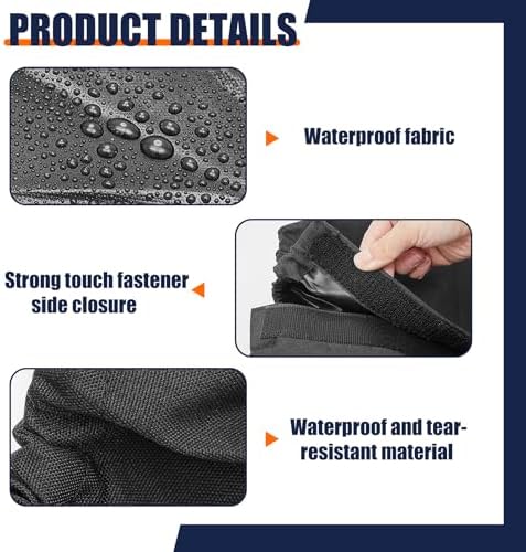 Fiwochic Horse Trailer Chest Butt Bar Cover, Oxford Cloth Waterproof Protector, Snug Fit & Easy Wipe Clean, Quick Installation for Secure Transport — view 2