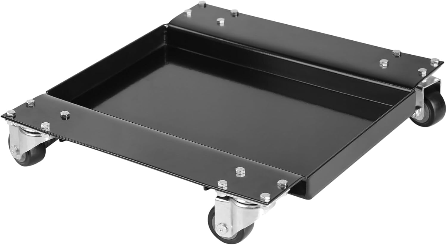Motorcycle Lift, 1100 LB Motorcycle Lift Scissor Jack with Wide Deck and Dolly, Heavy Duty Motorcycle Center Scissor Lift for Street Bikes,Cruiser Bikes,Touring Motorcycles