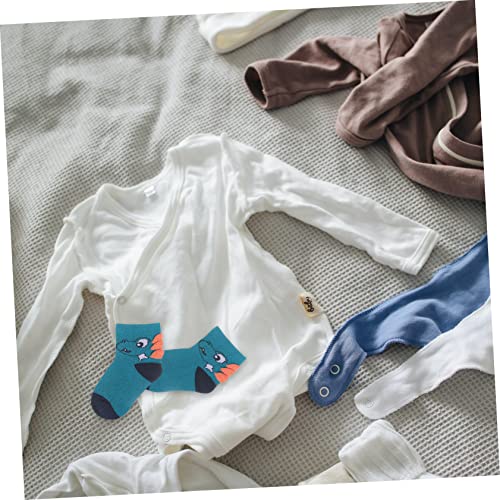 5 Pairs Dinosaur Kids Socks Cartoon Socks Pure Cotton Warm Children's Pure Cotton4