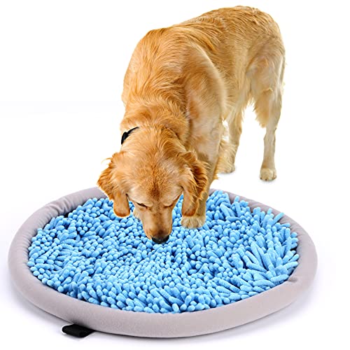 HTU Tapis à renifler pour chien, tapis d'alimentation pour animaux domestiques, tapis de jeu pour chiot, tapis de jeu pour l'ennui, lavable en machine et durable Cover
