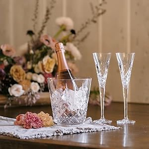 Waterford Wishes Happy Celebrations Toasting Flute Pair 2 Count Pack of 1 Clear
