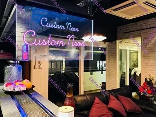 Image of Bar Neon Light Sign New York City Skyline Silhouette Dual Color Led Lamp Neon Like Signs For Wall Decor 12 * 16 in