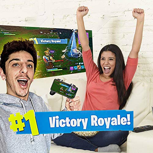 Mobile Game Controller [Upgrade Version] Mobile Gaming Trigger for PUBG/Fortnite/Rules of Survival Gaming Grip and Gaming Joysticks for 4.5-6.5inch Android iOS Phone