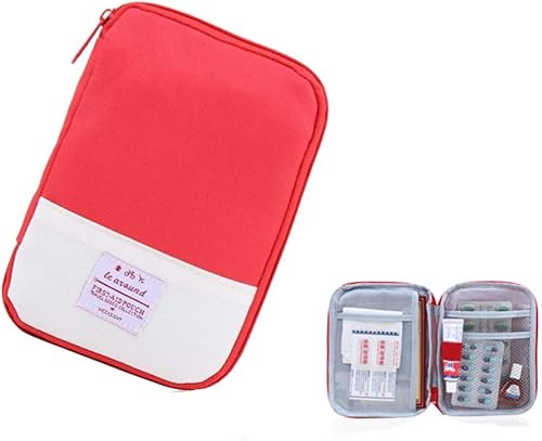 Miniatura 1 de King&Pig Bolsa de primeros auxilios vacía portátil Kit de bolsa de emergencia médica para oficina en casa Bolsa de rescate de viaje Paquete médico