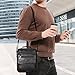 Furoching Shoulder Bag for Men Leather Man Purse Messenger Bag Handbag Bag Crossbody Sling Bags for Travel Work Business