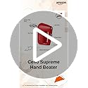 Image of CELLO Supreme Hand Beater Mixer 400 Watts Red | Turbo Function, 6 Speed Settings, Stainless Steel Interchangeable Beaters & Dough Hook Accessories For Mixing Whisking Beating Blending| 2 Year Warranty