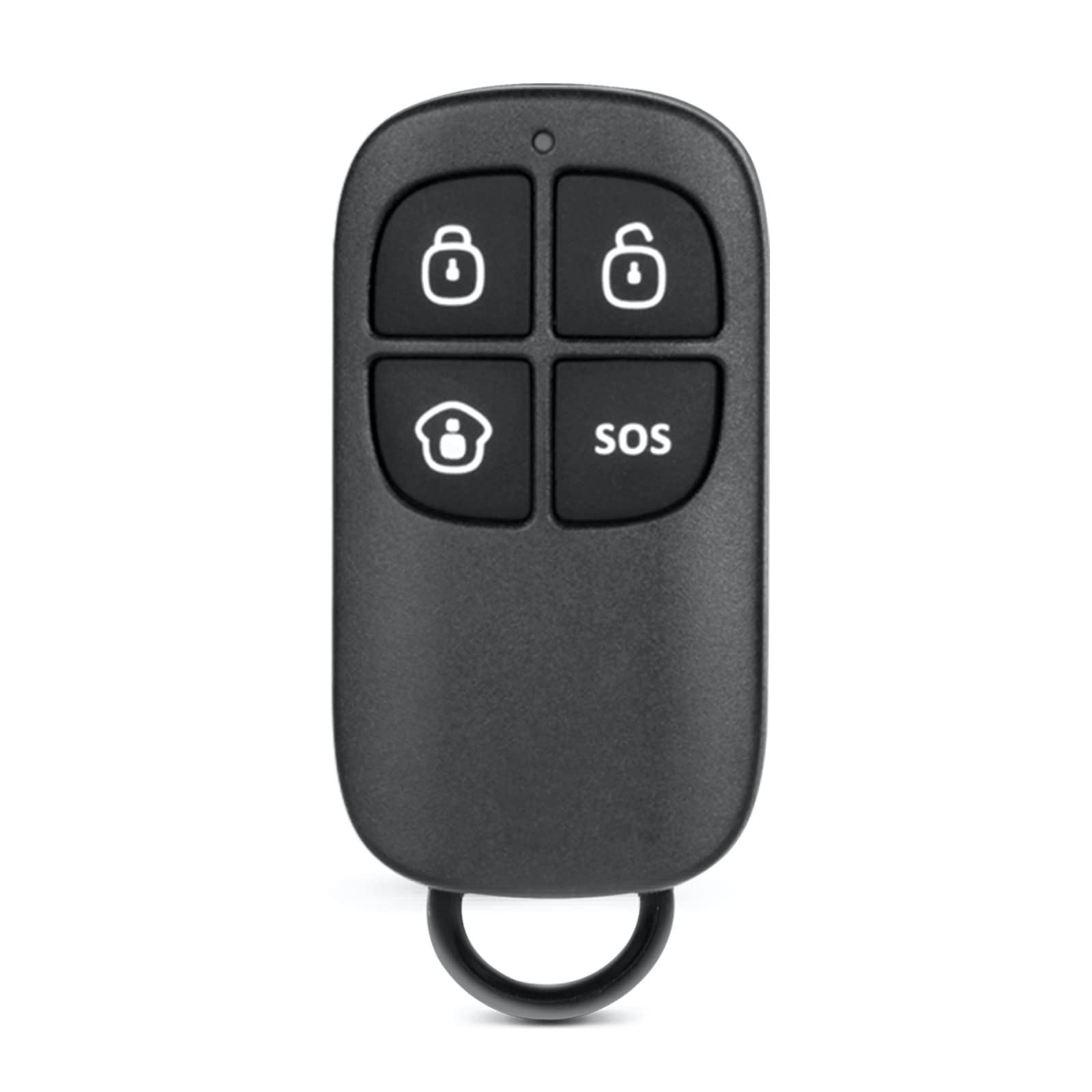 Chuango RC-80 Mando a Distancia para El Sistema de Alarma- Compatible con Sensores y Detectores de Movimiento, Botón de pánico SOS, Fácilmente Portable