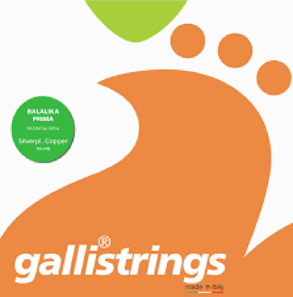 Galli FG018 BALALAIKA PRIMA Strings, Nylon and plain steel. .012-.040, A/E/E