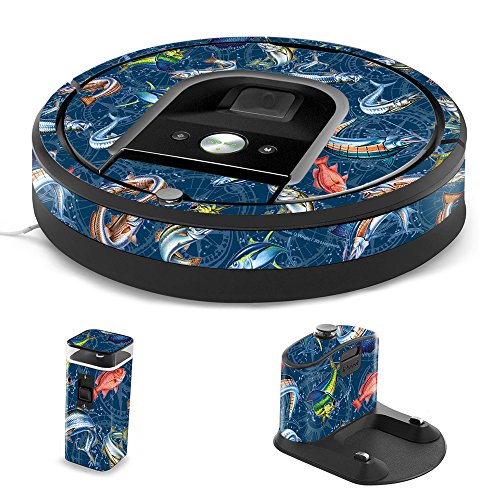 MightySkins Saltwater Compass Skin for iRobot Roomba 960