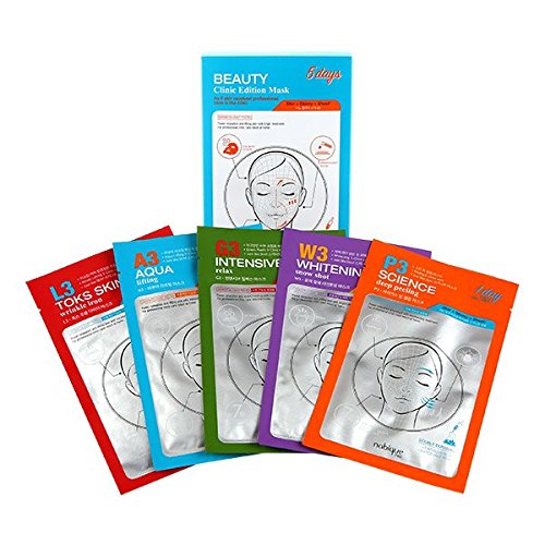 [Nabique] Korean beauty 5Days Beauty clinic Edition Mask #1 25g* 5
