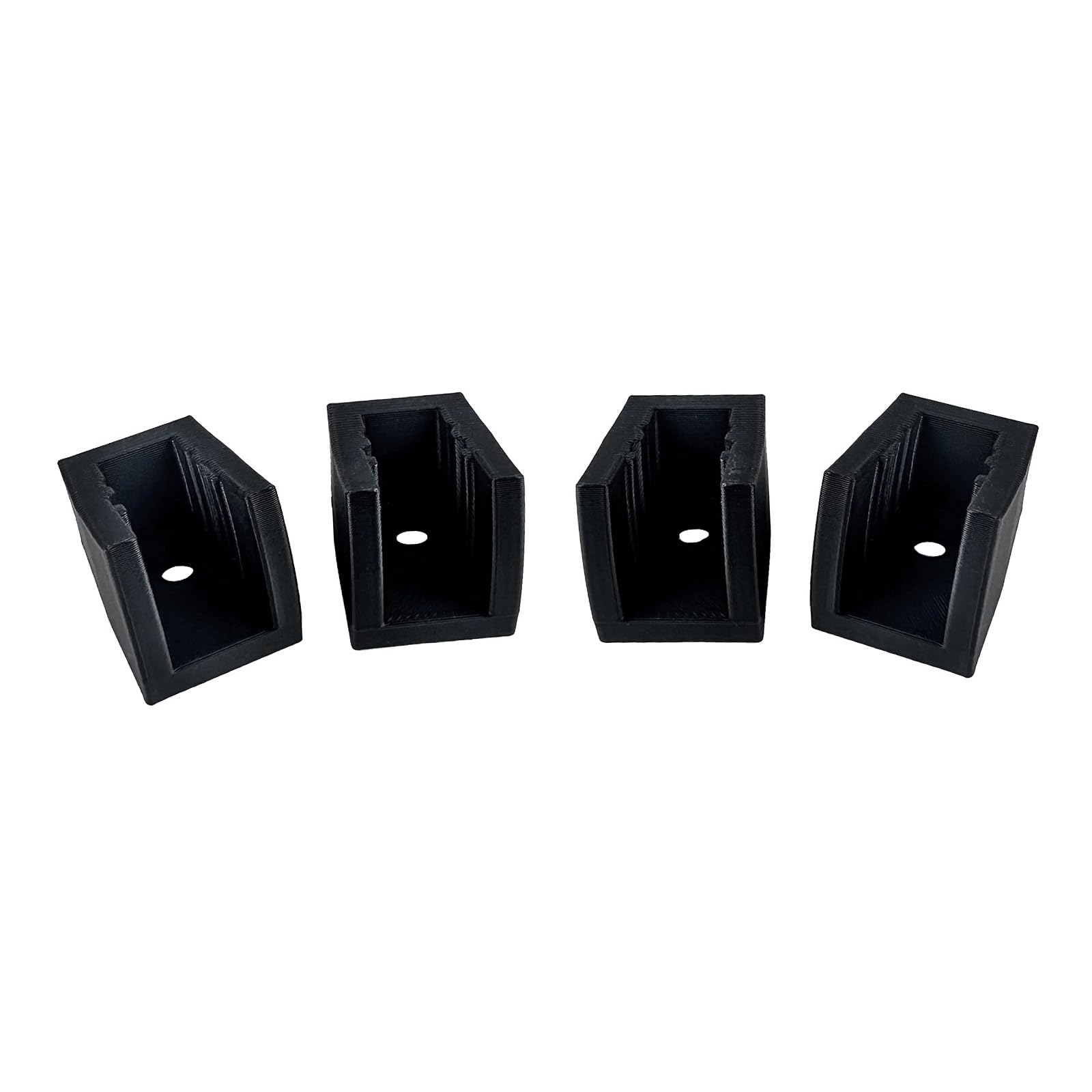 HENYGEN Of 4 Polylactic Acid Wall Mount Tool Clamps Sturdy Pneumatic Holders for Organizing Pneumatic Tools and Accessories Multi Color Holders