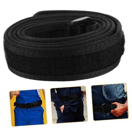 Nylon Sticky Waist Belt for Women and Men Heavy Duty Inner Strap for Jeans and Pants Tape Design Comfortable and Fit4