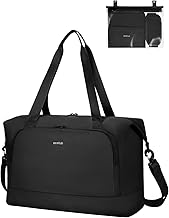ECOHUB Easyjet Women's Travel Bag, Cabin Luggage 45x36x20, Black, Fashion