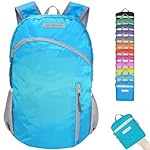 35L Foldable Waterproof Backpack For Outdoor Sports Travel Inside Wet Clothes Compartment Packable For Multiple