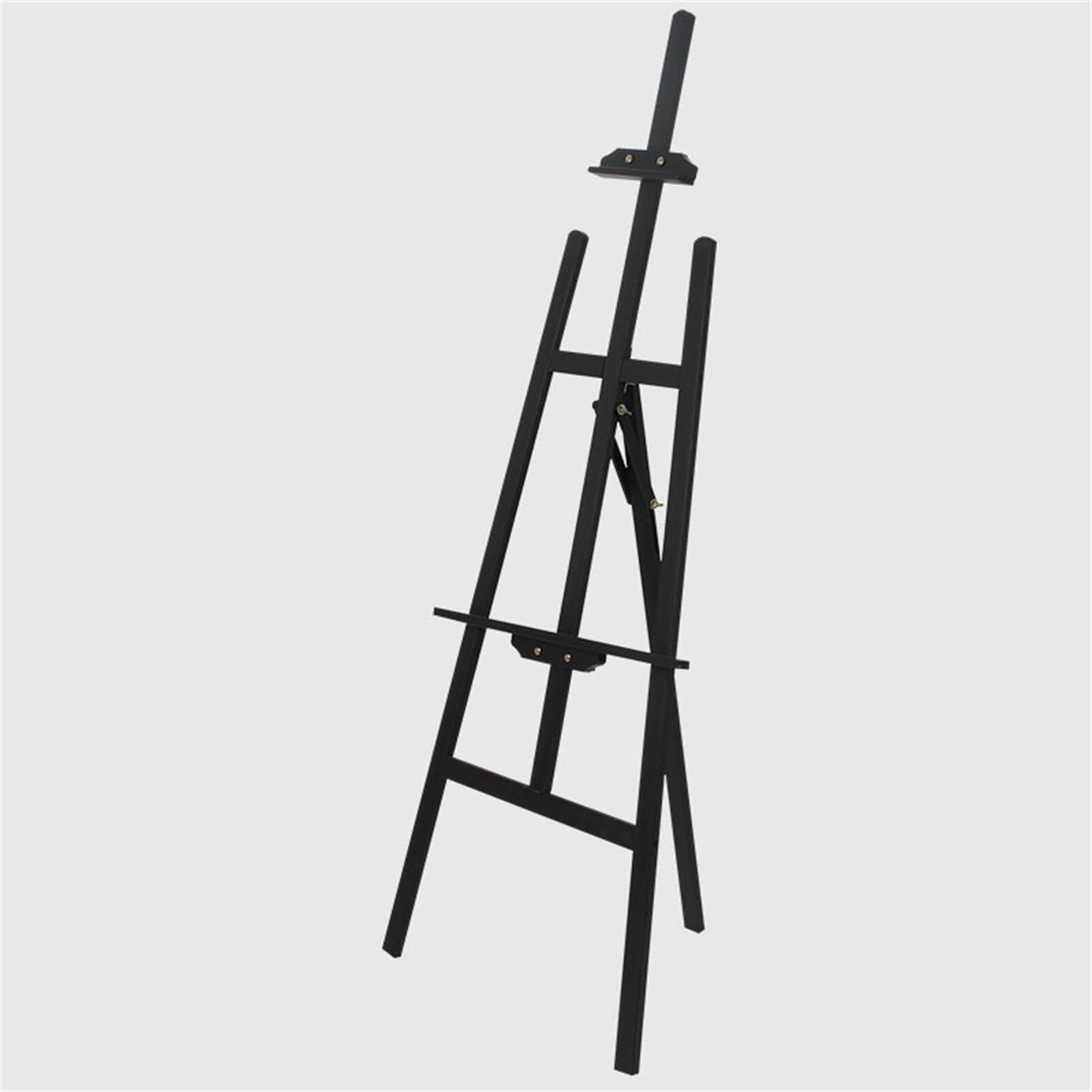 ASerZenith 1.45M Adjustable A-Frame Pine Wood Floor Easel – Portable Art Display Stand For Painting, Drawing, & Exhibits – Ideal For Shop, Cafe, And Hotel Use,Colorfulabs-1.45M