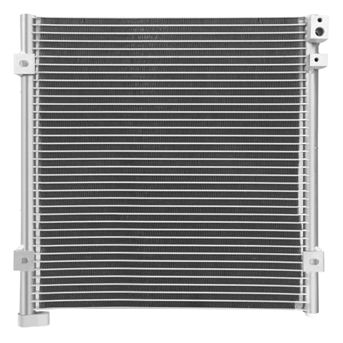 Image of Air Conditioning A /C Condenser Compatible with Honda Civic /Acura EL # 4730, 7014730, HO3030108, 80110S01A01, 80110S01A11, 80110S04003, 80110S04K81, 80110SO1A11, 80110SO4003