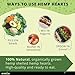 GreenIVe Hemp Hearts 1 Pound – American Hemp, Packed in USA, Raw Hulled Hemp Seeds – Plant-Based Protein, Vegan Omega 3 & 6, Fiber – Non-GMO, Gluten-Free, Resealable Bag (1 Pound)