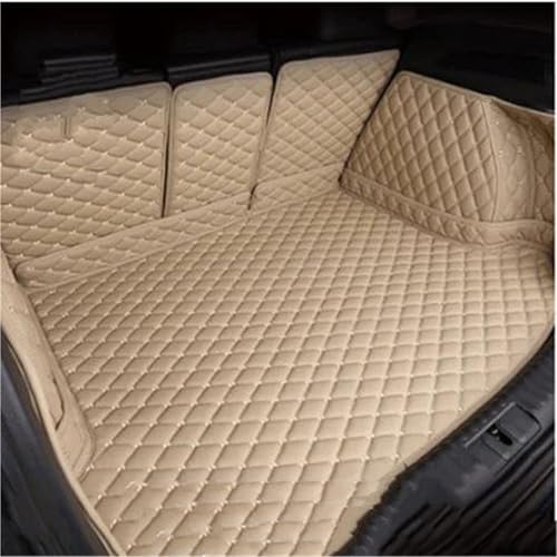 Tapis de coffre cuir Skoda Kodiaq pour voyages en famille