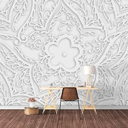 SIGNFORD Wall Mural 3D View Pattern Removable Geometric Wallpaper Wall
