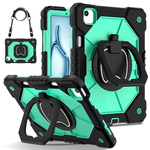 Étui iPad Air 11 M3 2025 avec bandoulière pour un transport sécurisé sur les chantiers
