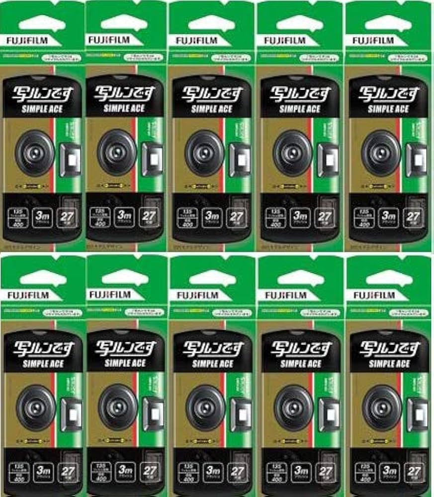 新パッケージ　写ルンです　27枚撮り　10個セット　富士フイルム 写ルンです 【10個セット】写ルンです 27枚撮 富士フイルム 写る