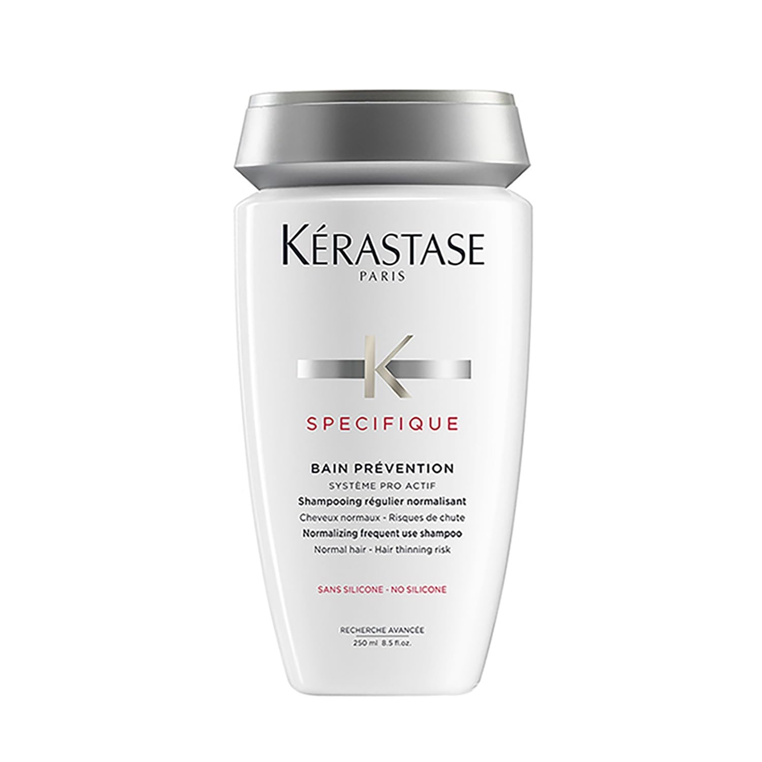 KÉRASTASESpecifique Bain Prevention Silicone Free Shampoo for Normal to Thinning Hair 250ml