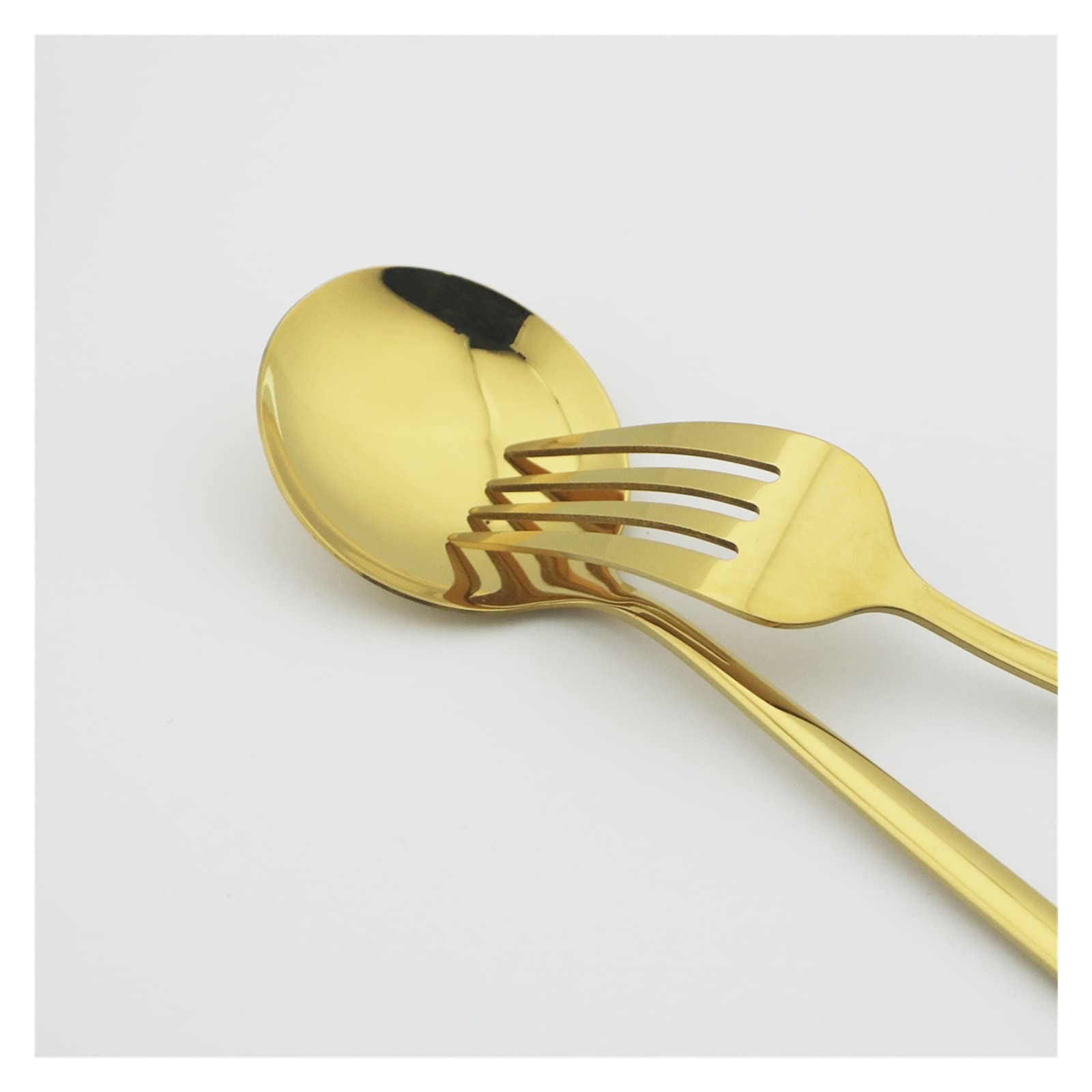 Juego de 6 Cubiertos Negros, Tenedores for Postre, Juego de Acero Inoxidable, Tenedor for Pastel, Tenedores for Ensalada, Juego de vajilla, Cubiertos de Cocina, Juego de Cubiertos Leisurely (C
