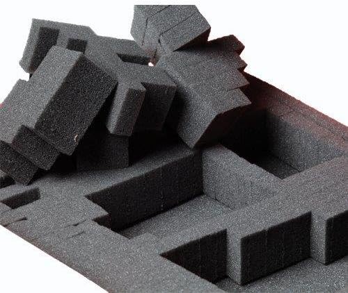 MAX CUBMAX 505 Sponge Squares, 55 mm, for MAX505 Case, Grey