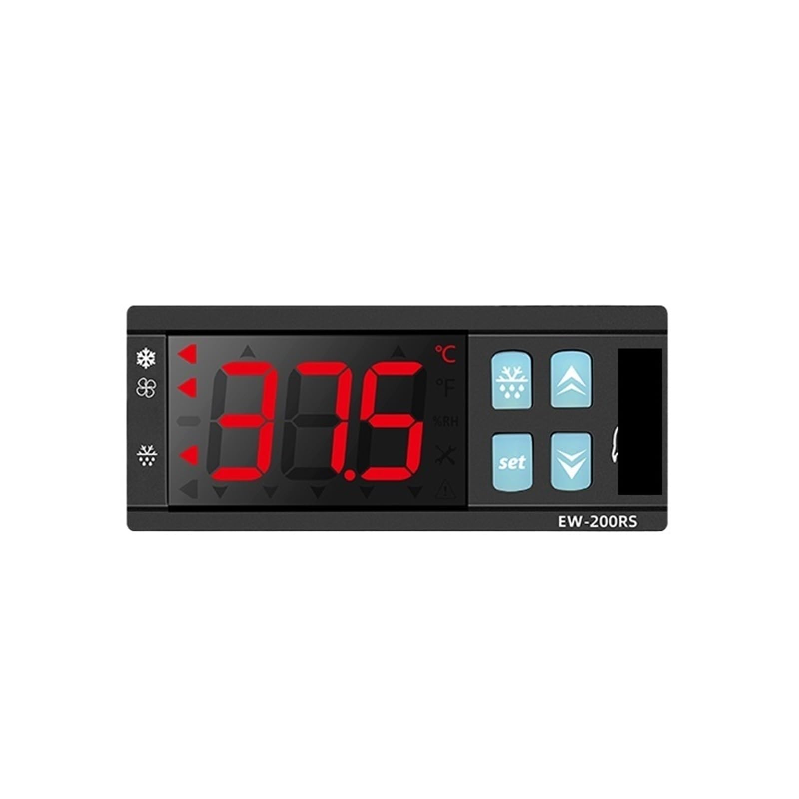 1pcs EW200RS Digital Temperature Controller Plastic Refrigerator Freezer RS485 Mode Thermostat