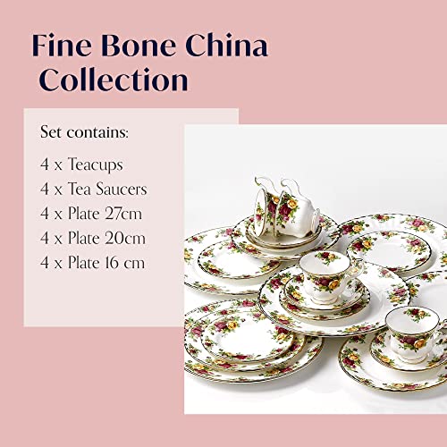 Royal Albert Old Country Roses 20 Piece Set
