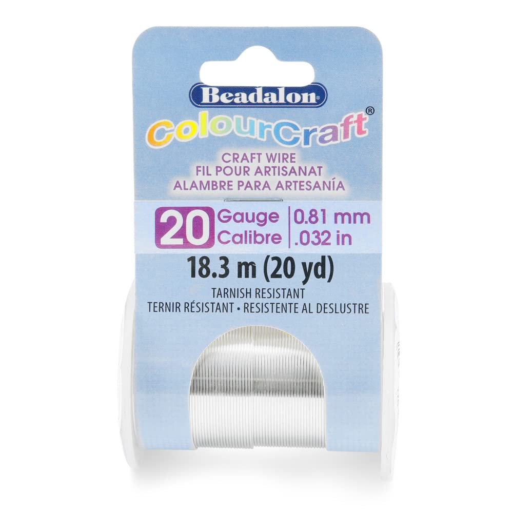 Beadalon ColourCraft Wire Gold Color 26 gauge, 34 Yards