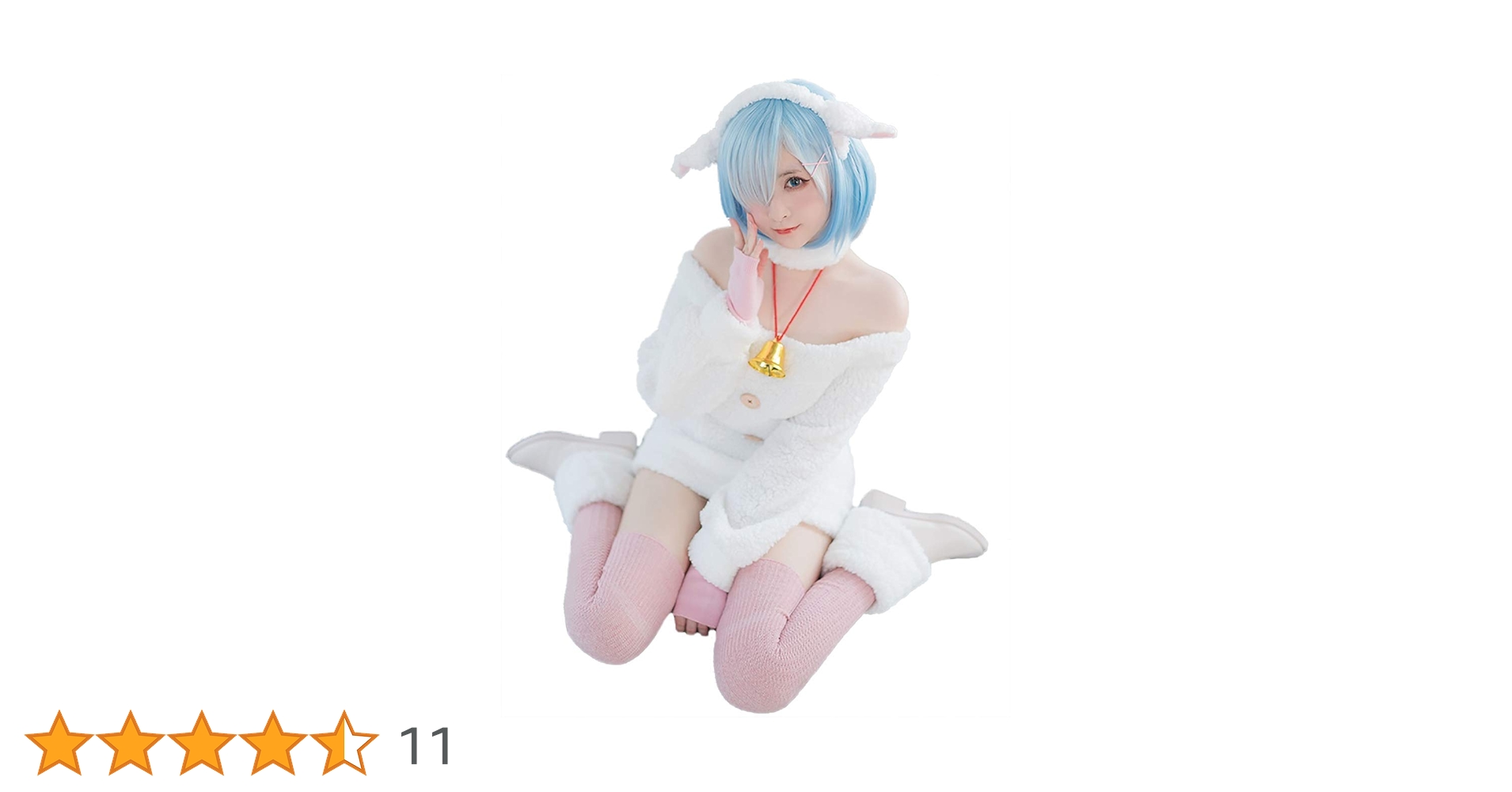 リゼロ レム コスプレ衣装＆ウィッグ付き ウィッグ付 Re:ゼロから始める異世界生活 風 リゼロ ラム レム