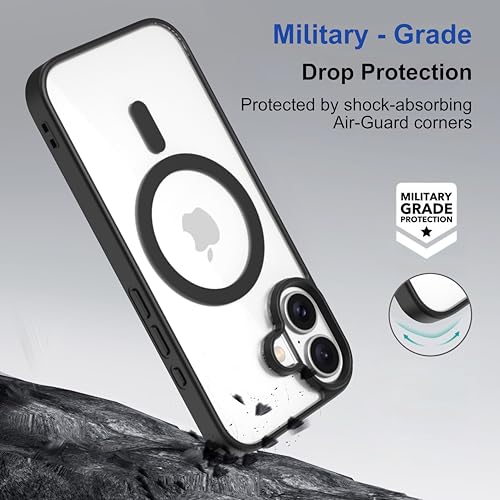 Image of amazon basics Back Case Cover for iPhone 17 | Scratch-Resistant Back Cover | Black