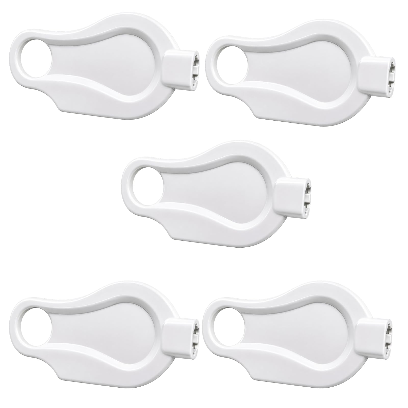 Apollo Test Keys(5 Pack) for Manual Call Points - Reset & Test Keys Compatible with Apollo Fire Alarm Break Glass Call Points - Plastic Call Point Testing Keys for Weekly Fire Alarm Maintenance