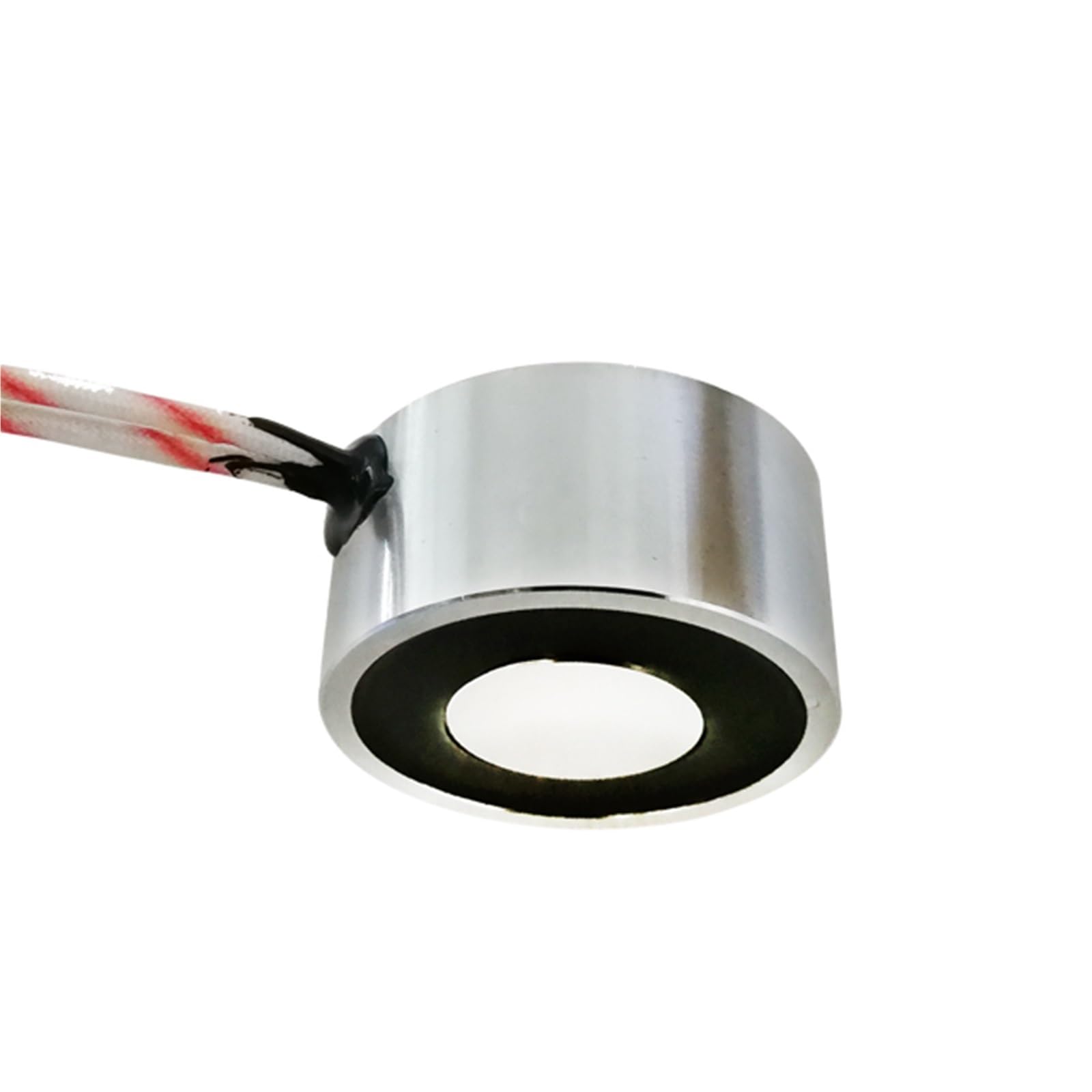 Petit électro-aimant de maintien rond Dc 12v 24v 50Kgs/500N, 1 pièce(H5025-24v)