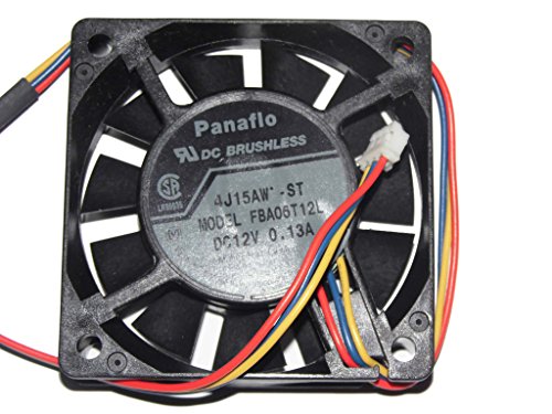 Ventilateur Fba06t12l Panaflo 60x60x15 mm 12V 0.13A 3 fils carré pour boîtier PC